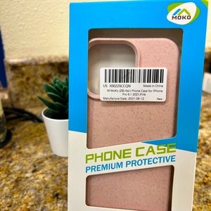 iPhone 12 Case, Moko, premium protective, pink